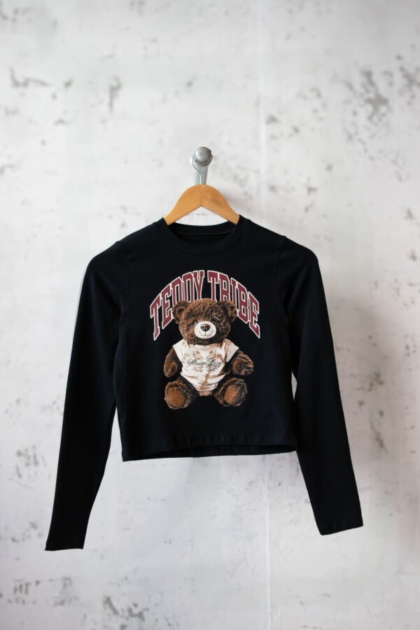 Top July manga larga Teddy Ne