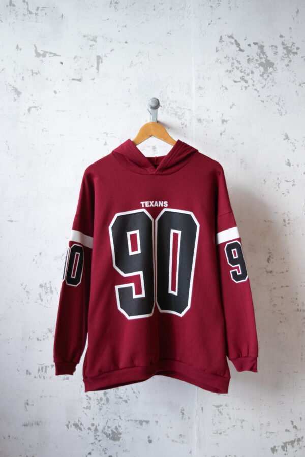 Buzo Tokio Texans 90 Bordo