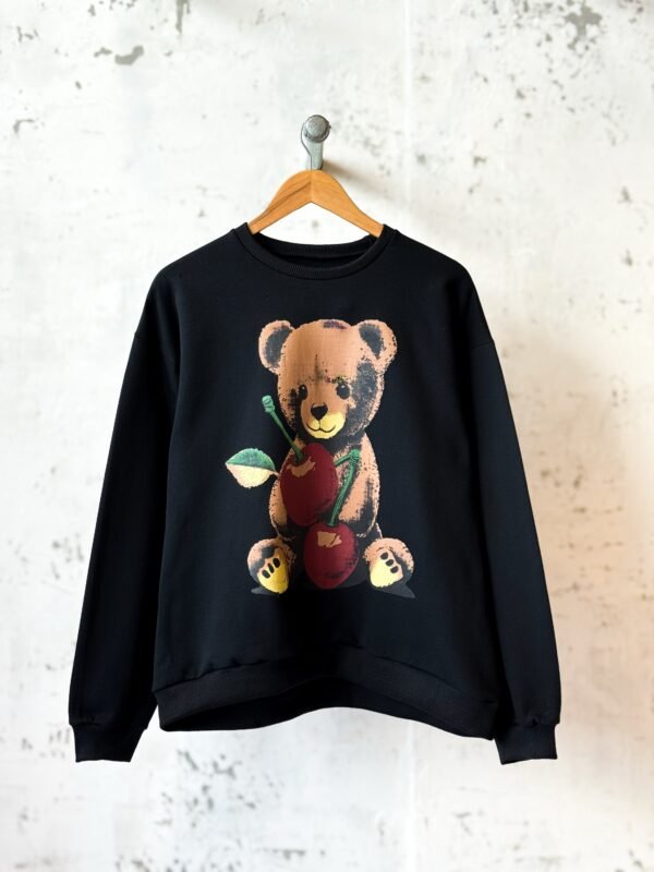 img_7946 Buzo Básico Cuello Redondo Cherry Bear Ne