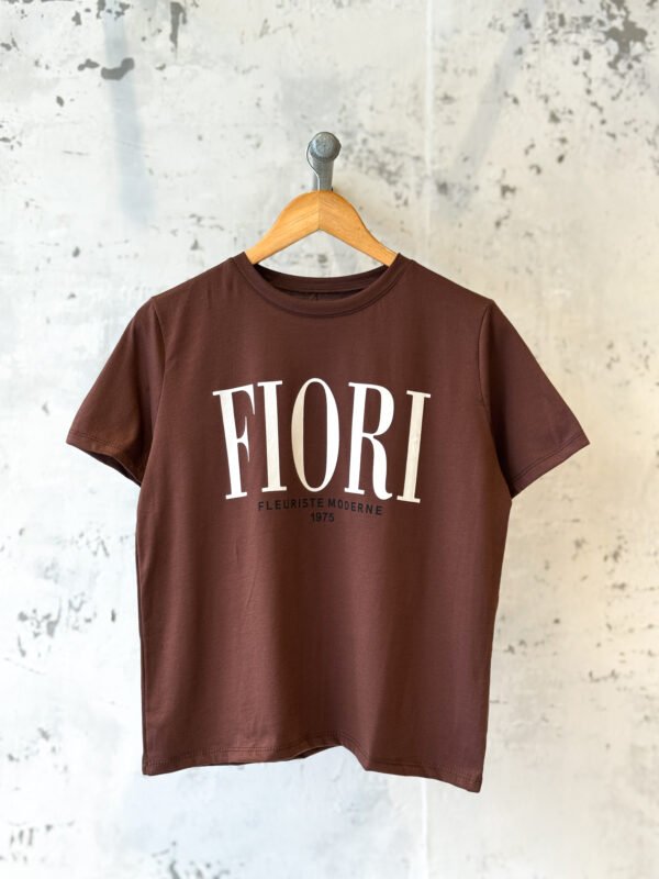 Remera Missandey Fiori Choco