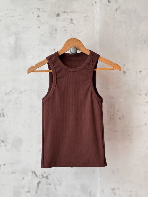Musculosa Holter Morley Choco