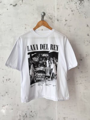 Remera Basica Over Lana del Rey Bl