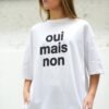 Remera Over Oui Bl