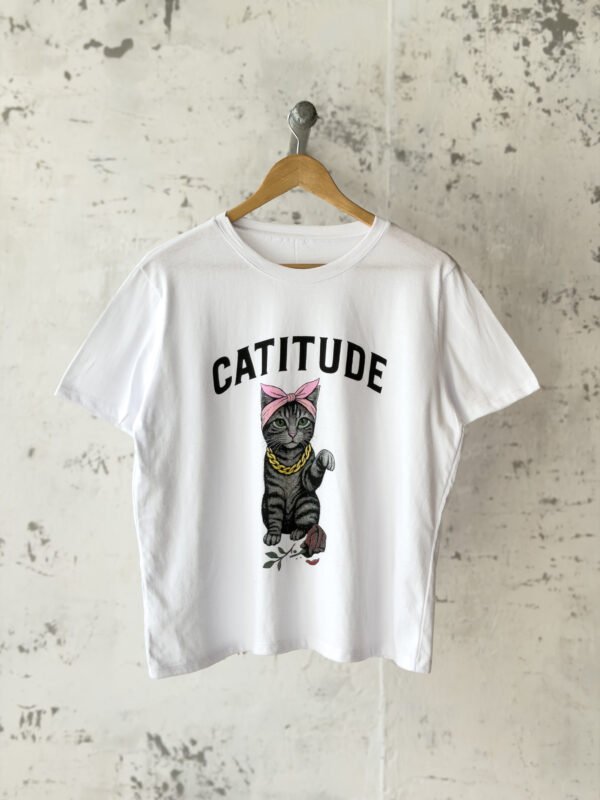 Remera Missandey Gatitude Bl