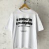 Remera Basica Over LA Sunset Bl