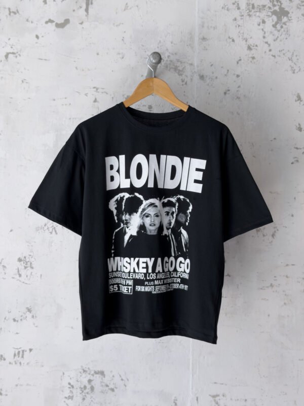 Remera Basica Over Blondie Ne