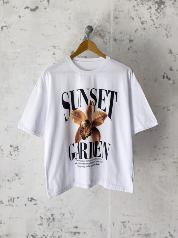 Remera Basica Over Sunset Garde Bl