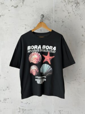 Remera Basica Over Bora Bora Ne