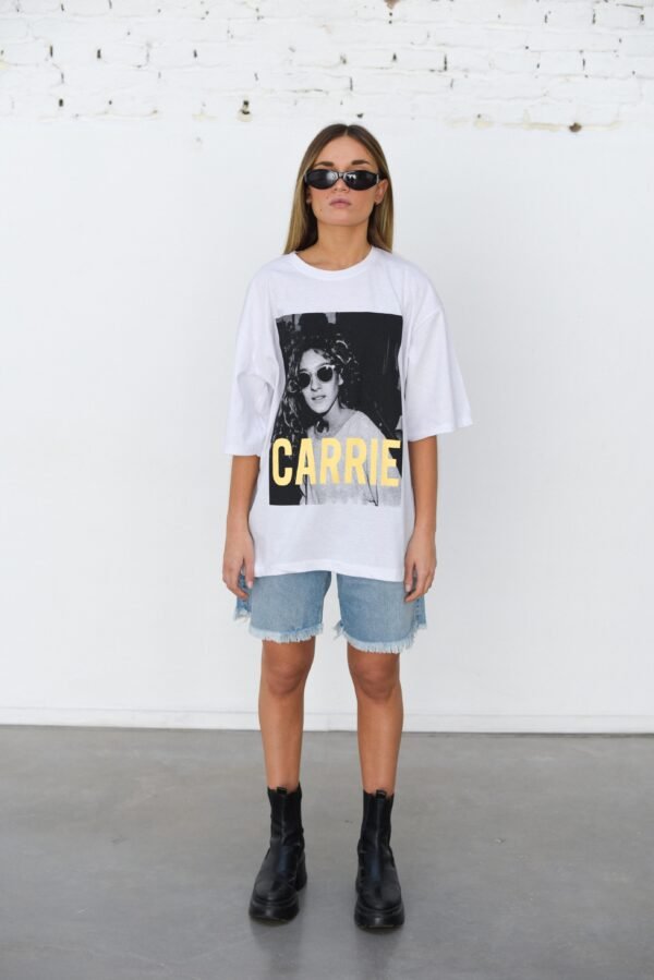 Remera Basica Over Carrie Bl