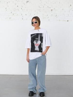 Remera Basica Over Backstage Bl