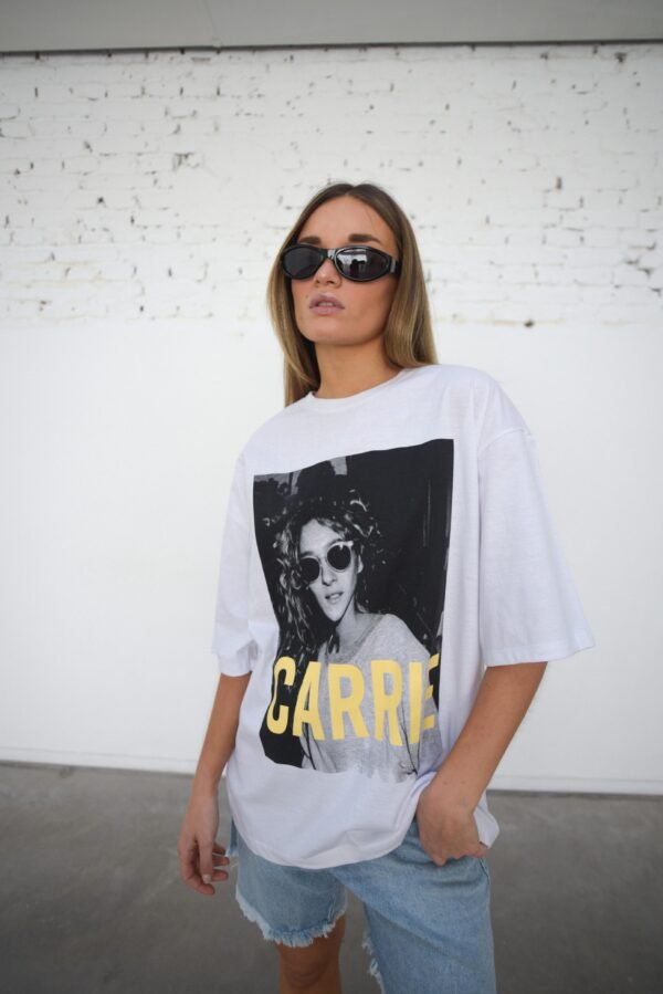 Remera Basica Over Carrie Bl