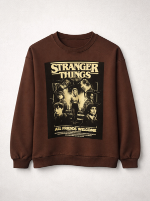 BUZO BASICO_(1) Buzo Cuello Redondo ST Choco