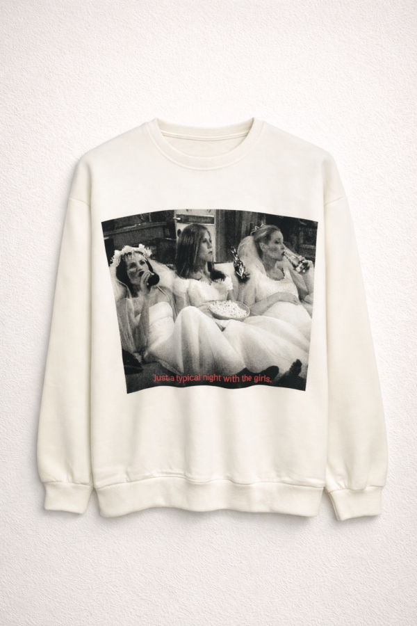 BUZO BASICO_(2) Buzo Cuello Redondo Friends Crudo