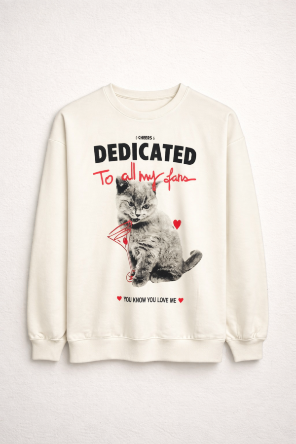 Buzo Cuello Redondo Dedicated Crudo