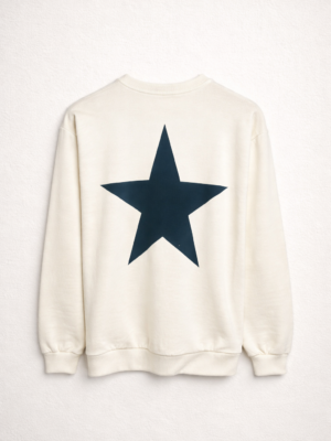 Buzo Cuello Redondo Routine Crudo