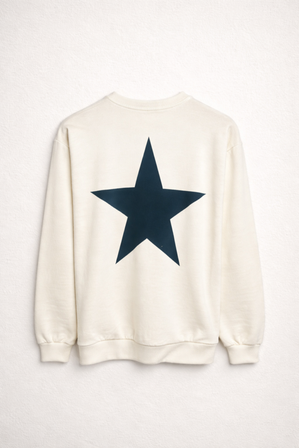 Buzo Cuello Redondo Routine Crudo