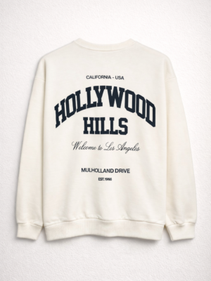 Buzo Cuello Redondo Hollywood Crudo