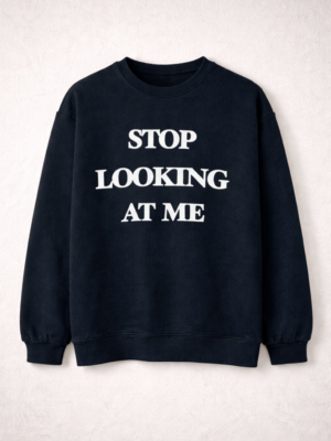 BUZO STOP FRENTE_ Buzo Cuello Redondo STOP Ne