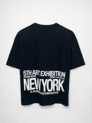 Remera Basica Over Exhibition Ne