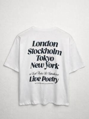 Remera Basica Over Southwest Club Bl