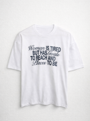 Remera Basica Over Woman Bl