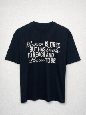 Remera Basica Over Woman Ne