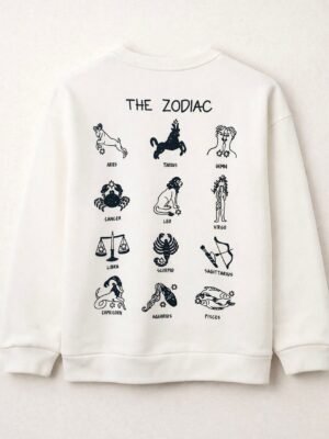 Buzo Cuello Redondo Zodiac Crudo