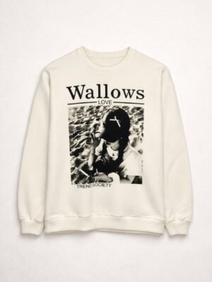 Buzo Cuello Redondo Wallows Crudo