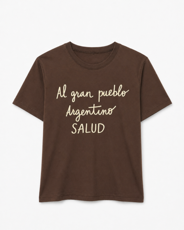 Remera Missandey Arg. Choco