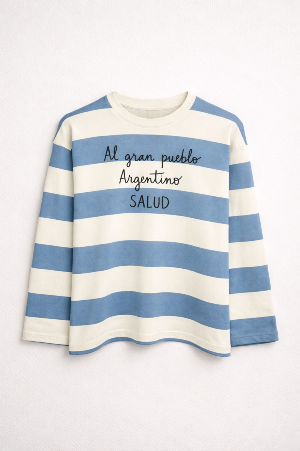 Buzo Cuello Redondo Argentina