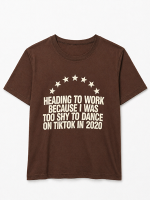 Remera Missandey Work Choco