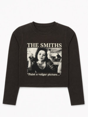 Top July Manga Larga The Smiths Choco