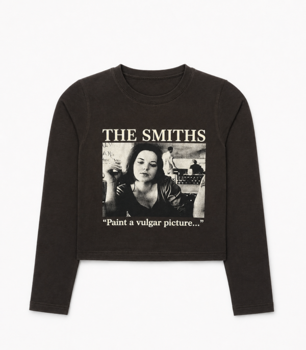 Top July Manga Larga The Smiths Choco