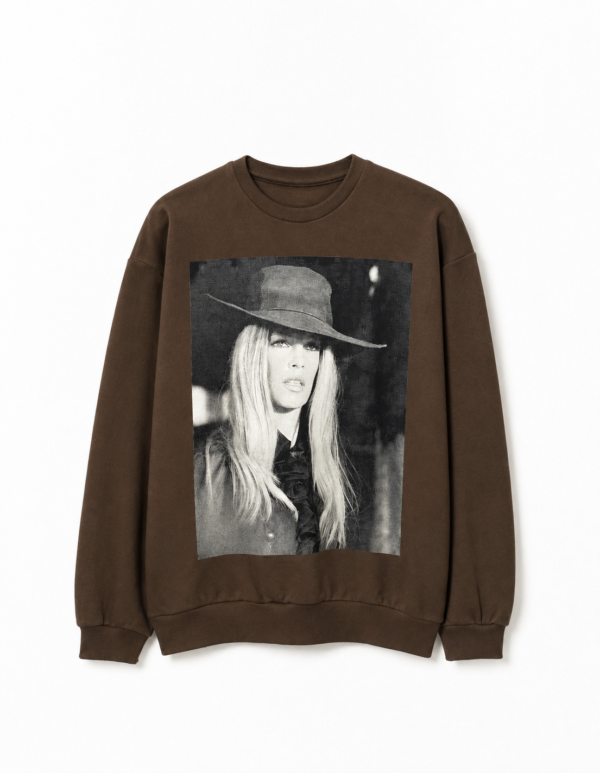 Buzo Cuello Redondo Hat Choco