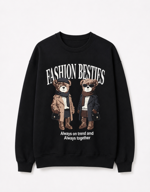 Buzo Cuello Redondo Besties Ne