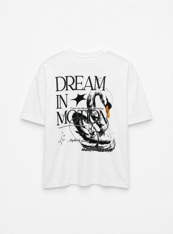 Remera Basica Over Dream Bl