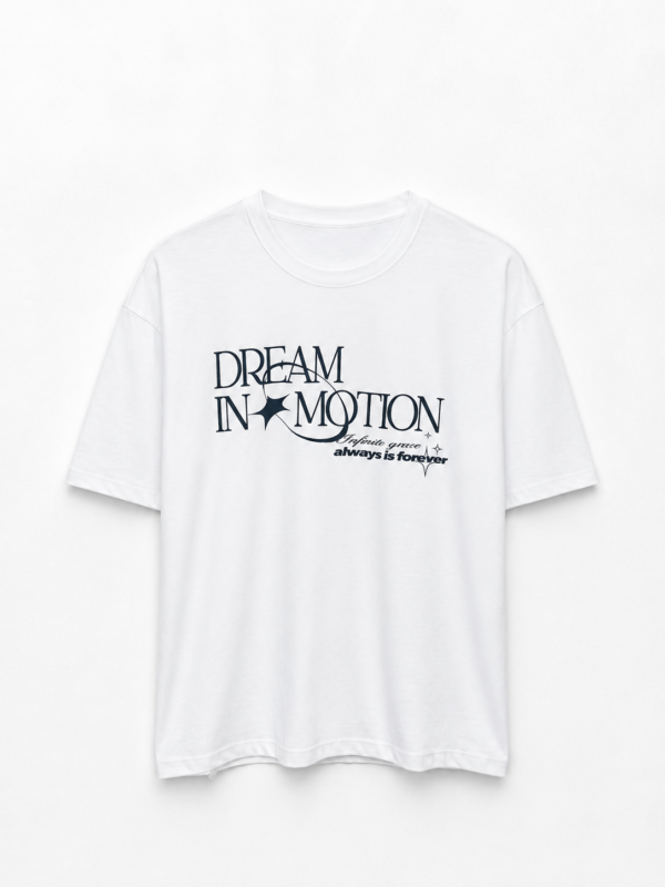 Remera Basica Over Dream Bl