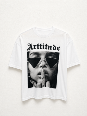 Remera Basica Over Arttitude Bl