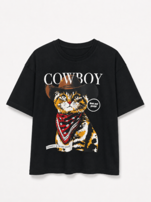 B REMERON OVER (1) Remera Basica Over Cowboy Ne