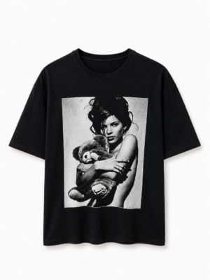 Remera Basica Over Kate Bear Ne