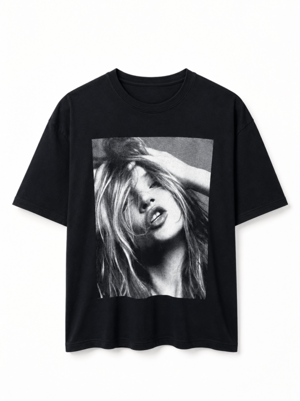 B REMERON OVER (12) Remera Basica Over Kate Moss Ne