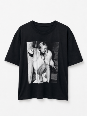 Remera Basica Over Moss Ne
