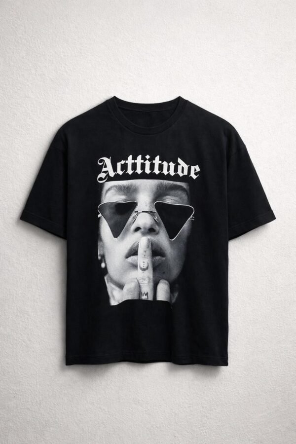 Remera Basica Over Arttitude Ne