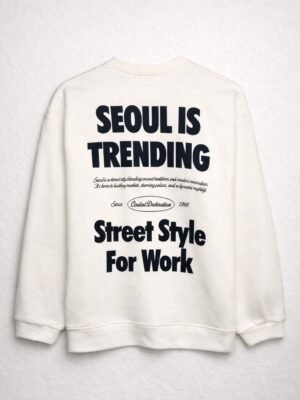 BBUZO SEOUL ESPALDA Buzo Cuello Redondo SEOUL Bl