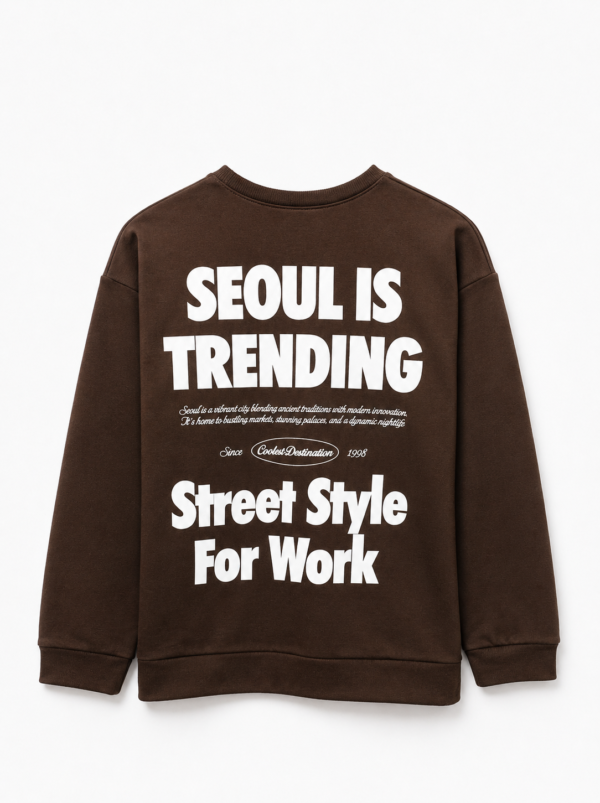 Buzo Cuello Redondo SEOUL Choco
