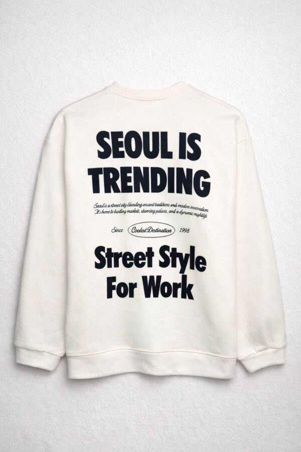 Buzo Cuello Redondo SEOUL Bl