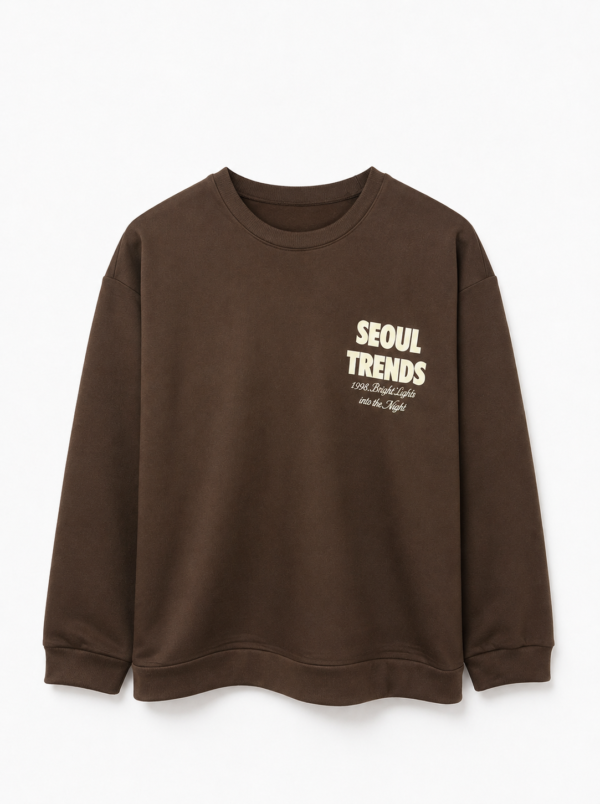 Buzo Cuello Redondo SEOUL Choco