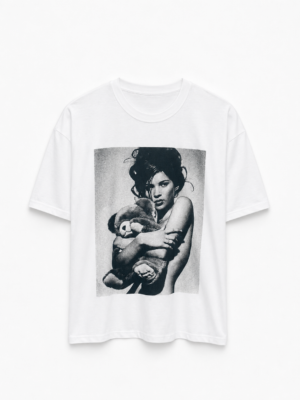 Remera Basica Over Kate Bear Bl