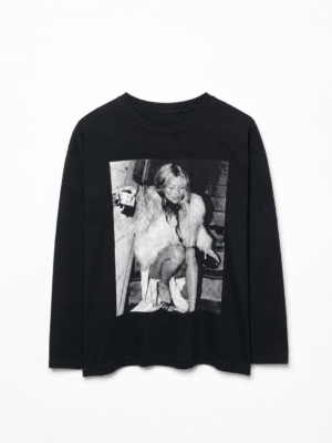 Remera Basica Over Manga Larga Moss Ne