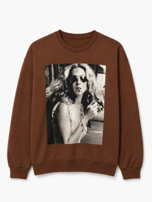 Buzo Cuello Redondo Carrie Choco